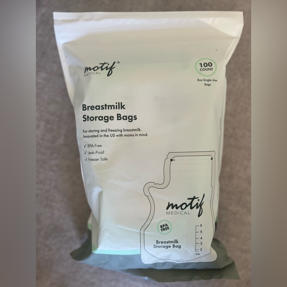 Motif Breastmilk Storage Bags New